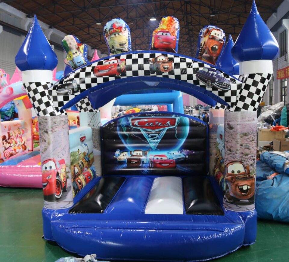 DISNEY CAR JUMPING CASTLE